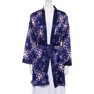Morgan Lane Robe - Navy Small Fab Fit Fun